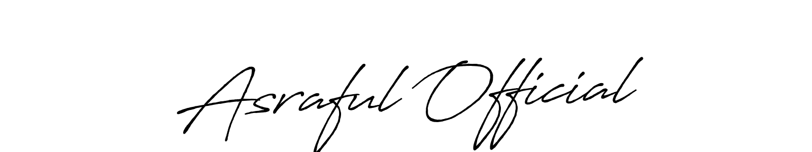 Check out images of Autograph of Asraful Official name. Actor Asraful Official Signature Style. Antro_Vectra_Bolder is a professional sign style online. Asraful Official signature style 7 images and pictures png
