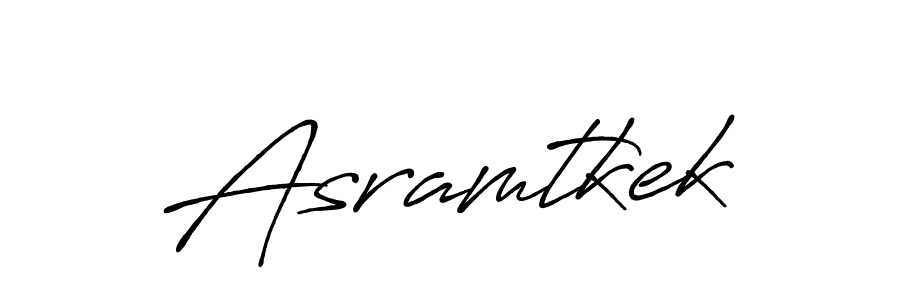 Asramtkek stylish signature style. Best Handwritten Sign (Antro_Vectra_Bolder) for my name. Handwritten Signature Collection Ideas for my name Asramtkek. Asramtkek signature style 7 images and pictures png
