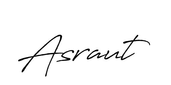 Design your own signature with our free online signature maker. With this signature software, you can create a handwritten (Antro_Vectra_Bolder) signature for name Asraut. Asraut signature style 7 images and pictures png