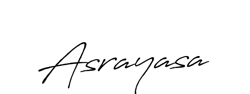 The best way (Antro_Vectra_Bolder) to make a short signature is to pick only two or three words in your name. The name Asrayasa include a total of six letters. For converting this name. Asrayasa signature style 7 images and pictures png