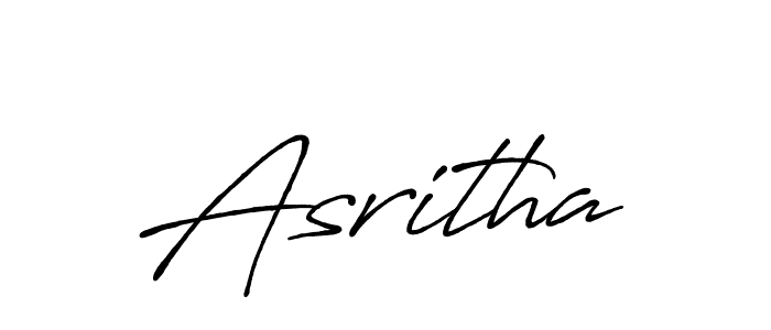 The best way (Antro_Vectra_Bolder) to make a short signature is to pick only two or three words in your name. The name Asritha include a total of six letters. For converting this name. Asritha signature style 7 images and pictures png