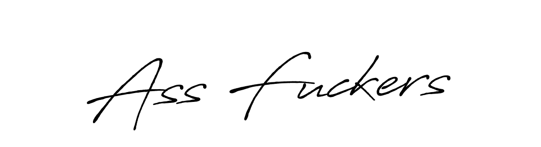 Use a signature maker to create a handwritten signature online. With this signature software, you can design (Antro_Vectra_Bolder) your own signature for name Ass Fuckers. Ass Fuckers signature style 7 images and pictures png