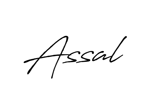if you are searching for the best signature style for your name Assal. so please give up your signature search. here we have designed multiple signature styles  using Antro_Vectra_Bolder. Assal signature style 7 images and pictures png