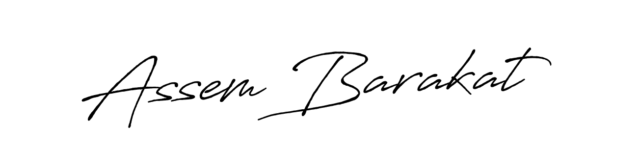 if you are searching for the best signature style for your name Assem Barakat. so please give up your signature search. here we have designed multiple signature styles  using Antro_Vectra_Bolder. Assem Barakat signature style 7 images and pictures png