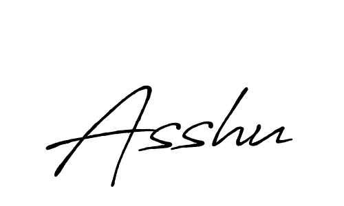 Once you've used our free online signature maker to create your best signature Antro_Vectra_Bolder style, it's time to enjoy all of the benefits that Asshu name signing documents. Asshu signature style 7 images and pictures png