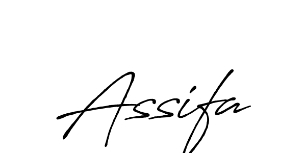 How to make Assifa signature? Antro_Vectra_Bolder is a professional autograph style. Create handwritten signature for Assifa name. Assifa signature style 7 images and pictures png