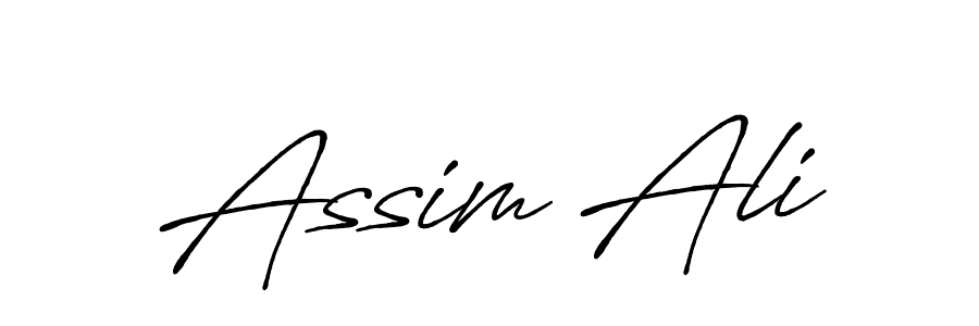 The best way (Antro_Vectra_Bolder) to make a short signature is to pick only two or three words in your name. The name Assim Ali include a total of six letters. For converting this name. Assim Ali signature style 7 images and pictures png