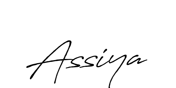Also You can easily find your signature by using the search form. We will create Assiya name handwritten signature images for you free of cost using Antro_Vectra_Bolder sign style. Assiya signature style 7 images and pictures png