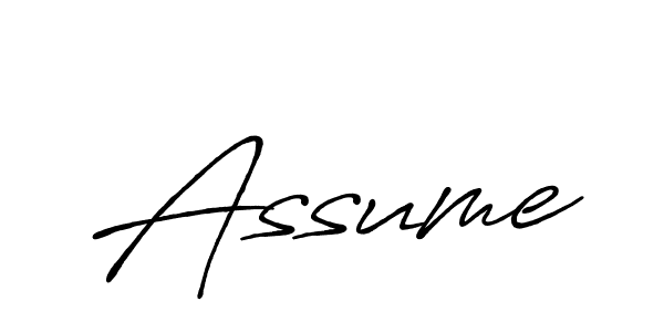 Make a short Assume signature style. Manage your documents anywhere anytime using Antro_Vectra_Bolder. Create and add eSignatures, submit forms, share and send files easily. Assume signature style 7 images and pictures png