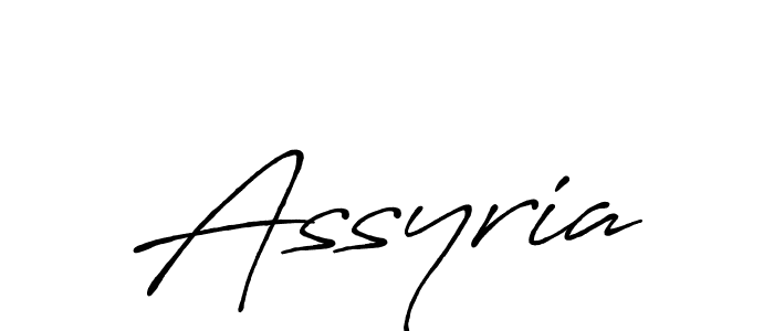 Once you've used our free online signature maker to create your best signature Antro_Vectra_Bolder style, it's time to enjoy all of the benefits that Assyria name signing documents. Assyria signature style 7 images and pictures png