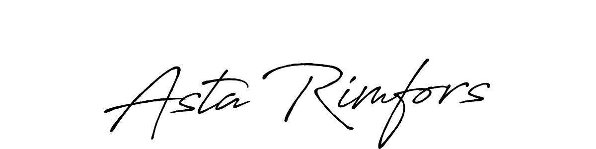 Also we have Asta Rimfors name is the best signature style. Create professional handwritten signature collection using Antro_Vectra_Bolder autograph style. Asta Rimfors signature style 7 images and pictures png