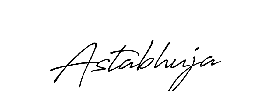 Make a beautiful signature design for name Astabhuja. With this signature (Antro_Vectra_Bolder) style, you can create a handwritten signature for free. Astabhuja signature style 7 images and pictures png