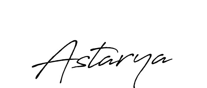 Create a beautiful signature design for name Astarya. With this signature (Antro_Vectra_Bolder) fonts, you can make a handwritten signature for free. Astarya signature style 7 images and pictures png