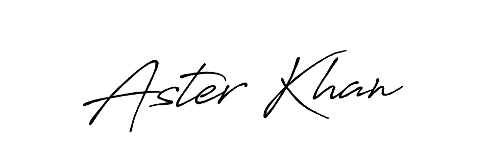 You should practise on your own different ways (Antro_Vectra_Bolder) to write your name (Aster Khan) in signature. don't let someone else do it for you. Aster Khan signature style 7 images and pictures png