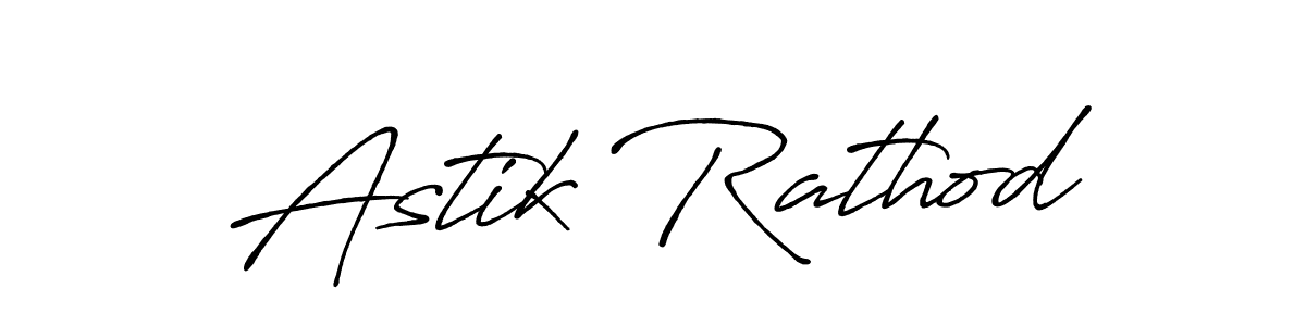 Make a beautiful signature design for name Astik Rathod. Use this online signature maker to create a handwritten signature for free. Astik Rathod signature style 7 images and pictures png