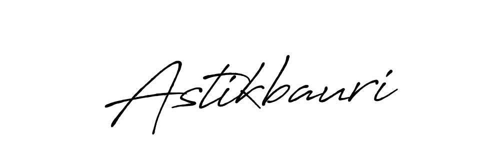 Astikbauri stylish signature style. Best Handwritten Sign (Antro_Vectra_Bolder) for my name. Handwritten Signature Collection Ideas for my name Astikbauri. Astikbauri signature style 7 images and pictures png