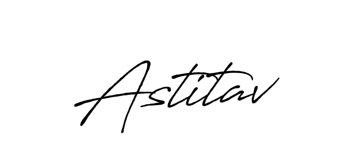 Astitav stylish signature style. Best Handwritten Sign (Antro_Vectra_Bolder) for my name. Handwritten Signature Collection Ideas for my name Astitav. Astitav signature style 7 images and pictures png