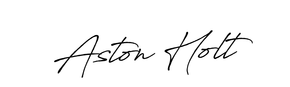 Also we have Aston Holt name is the best signature style. Create professional handwritten signature collection using Antro_Vectra_Bolder autograph style. Aston Holt signature style 7 images and pictures png