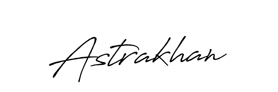 Make a beautiful signature design for name Astrakhan. With this signature (Antro_Vectra_Bolder) style, you can create a handwritten signature for free. Astrakhan signature style 7 images and pictures png