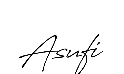 It looks lik you need a new signature style for name Asufi. Design unique handwritten (Antro_Vectra_Bolder) signature with our free signature maker in just a few clicks. Asufi signature style 7 images and pictures png
