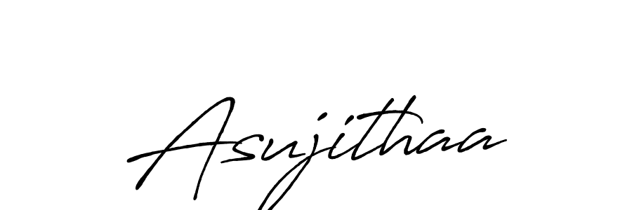 This is the best signature style for the Asujithaa name. Also you like these signature font (Antro_Vectra_Bolder). Mix name signature. Asujithaa signature style 7 images and pictures png