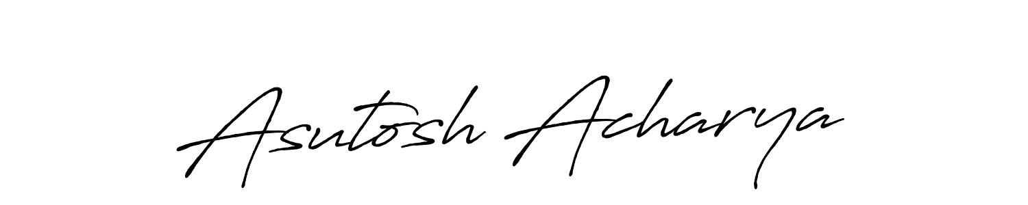 Also we have Asutosh Acharya name is the best signature style. Create professional handwritten signature collection using Antro_Vectra_Bolder autograph style. Asutosh Acharya signature style 7 images and pictures png