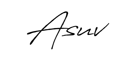 Quickly download Asuv name signature in high-resolution PNG using Antro_Vectra_Bolder style. Ready to insert into PDFs and online applications. Asuv signature style 7 images and pictures png