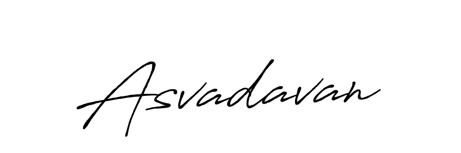 Also we have Asvadavan name is the best signature style. Create professional handwritten signature collection using Antro_Vectra_Bolder autograph style. Asvadavan signature style 7 images and pictures png