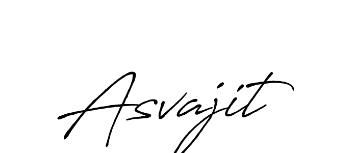 Asvajit stylish signature style. Best Handwritten Sign (Antro_Vectra_Bolder) for my name. Handwritten Signature Collection Ideas for my name Asvajit. Asvajit signature style 7 images and pictures png