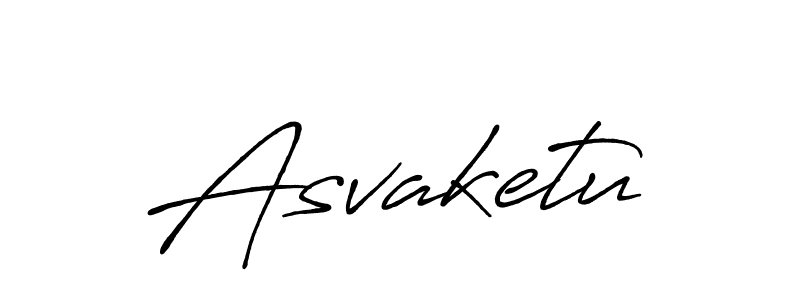 Asvaketu stylish signature style. Best Handwritten Sign (Antro_Vectra_Bolder) for my name. Handwritten Signature Collection Ideas for my name Asvaketu. Asvaketu signature style 7 images and pictures png