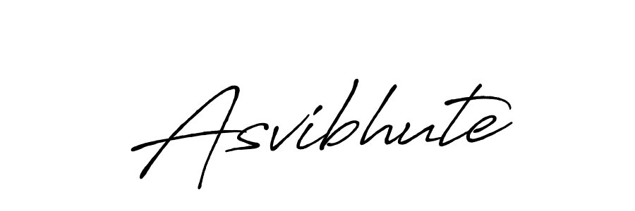 Asvibhute stylish signature style. Best Handwritten Sign (Antro_Vectra_Bolder) for my name. Handwritten Signature Collection Ideas for my name Asvibhute. Asvibhute signature style 7 images and pictures png