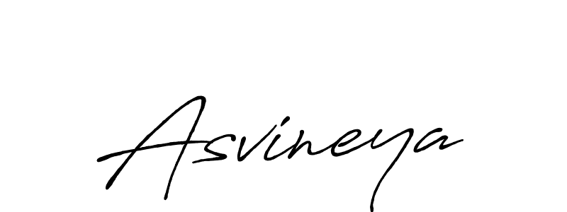 Make a beautiful signature design for name Asvineya. With this signature (Antro_Vectra_Bolder) style, you can create a handwritten signature for free. Asvineya signature style 7 images and pictures png