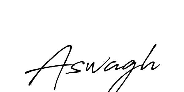 Once you've used our free online signature maker to create your best signature Antro_Vectra_Bolder style, it's time to enjoy all of the benefits that Aswagh name signing documents. Aswagh signature style 7 images and pictures png