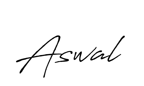 Make a beautiful signature design for name Aswal. Use this online signature maker to create a handwritten signature for free. Aswal signature style 7 images and pictures png