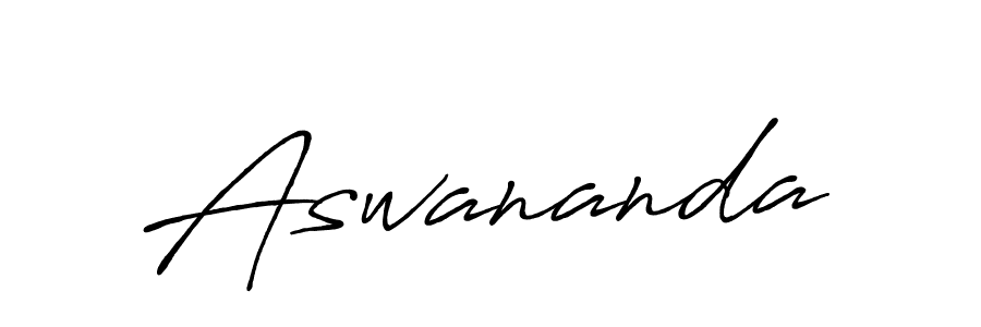 Once you've used our free online signature maker to create your best signature Antro_Vectra_Bolder style, it's time to enjoy all of the benefits that Aswananda name signing documents. Aswananda signature style 7 images and pictures png