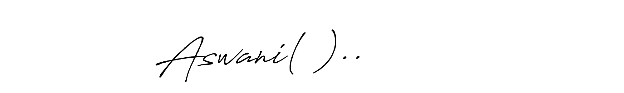 The best way (Antro_Vectra_Bolder) to make a short signature is to pick only two or three words in your name. The name Aswani(^)..          include a total of six letters. For converting this name. Aswani(^)..          signature style 7 images and pictures png