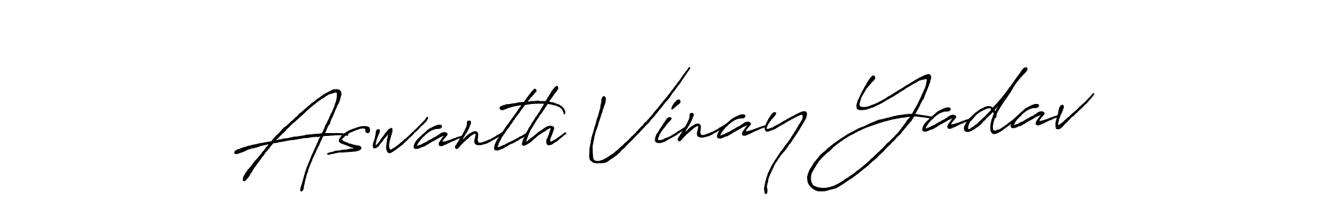 Check out images of Autograph of Aswanth Vinay Yadav name. Actor Aswanth Vinay Yadav Signature Style. Antro_Vectra_Bolder is a professional sign style online. Aswanth Vinay Yadav signature style 7 images and pictures png