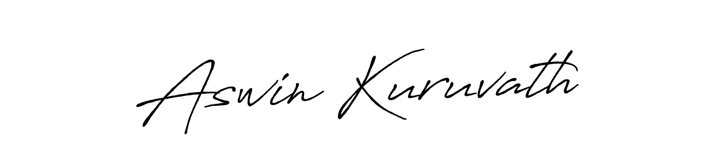 Here are the top 10 professional signature styles for the name Aswin Kuruvath. These are the best autograph styles you can use for your name. Aswin Kuruvath signature style 7 images and pictures png