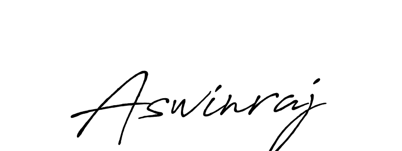 Create a beautiful signature design for name Aswinraj. With this signature (Antro_Vectra_Bolder) fonts, you can make a handwritten signature for free. Aswinraj signature style 7 images and pictures png