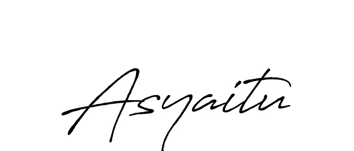 Antro_Vectra_Bolder is a professional signature style that is perfect for those who want to add a touch of class to their signature. It is also a great choice for those who want to make their signature more unique. Get Asyaitu name to fancy signature for free. Asyaitu signature style 7 images and pictures png