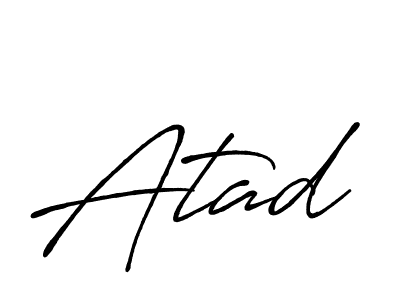 It looks lik you need a new signature style for name Atad. Design unique handwritten (Antro_Vectra_Bolder) signature with our free signature maker in just a few clicks. Atad signature style 7 images and pictures png