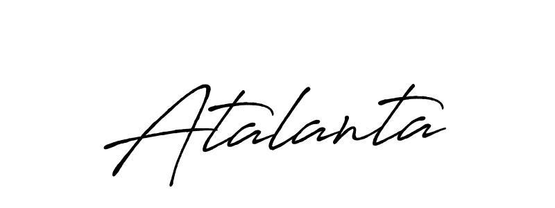 How to make Atalanta signature? Antro_Vectra_Bolder is a professional autograph style. Create handwritten signature for Atalanta name. Atalanta signature style 7 images and pictures png