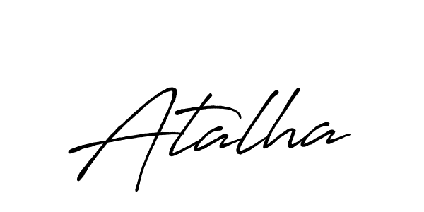 Once you've used our free online signature maker to create your best signature Antro_Vectra_Bolder style, it's time to enjoy all of the benefits that Atalha name signing documents. Atalha signature style 7 images and pictures png