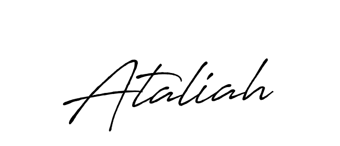 It looks lik you need a new signature style for name Ataliah. Design unique handwritten (Antro_Vectra_Bolder) signature with our free signature maker in just a few clicks. Ataliah signature style 7 images and pictures png