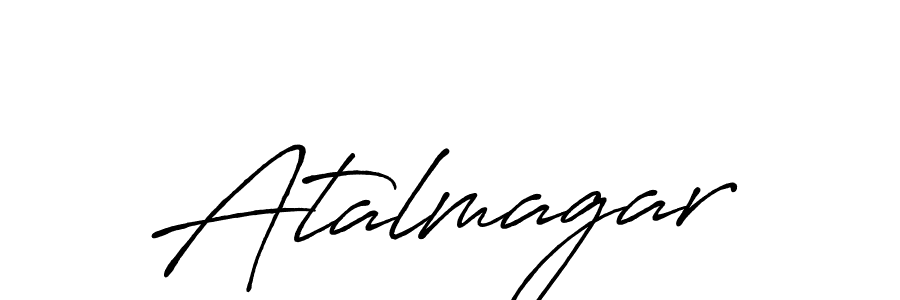 How to make Atalmagar signature? Antro_Vectra_Bolder is a professional autograph style. Create handwritten signature for Atalmagar name. Atalmagar signature style 7 images and pictures png