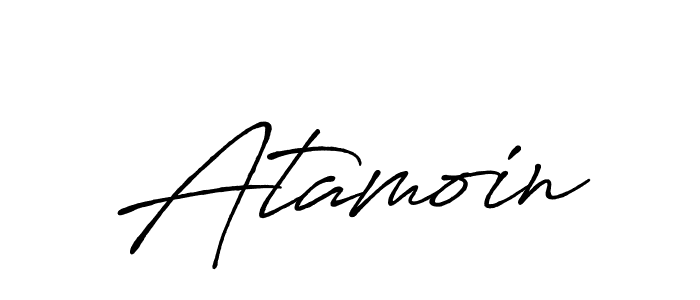 It looks lik you need a new signature style for name Atamoin. Design unique handwritten (Antro_Vectra_Bolder) signature with our free signature maker in just a few clicks. Atamoin signature style 7 images and pictures png