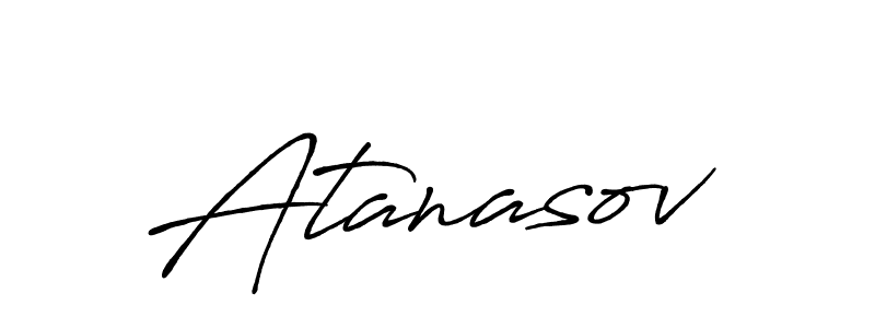 How to make Atanasov signature? Antro_Vectra_Bolder is a professional autograph style. Create handwritten signature for Atanasov name. Atanasov signature style 7 images and pictures png