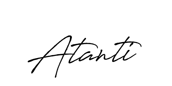 Also You can easily find your signature by using the search form. We will create Atanti name handwritten signature images for you free of cost using Antro_Vectra_Bolder sign style. Atanti signature style 7 images and pictures png