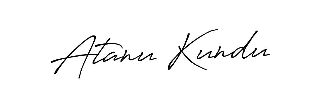 How to make Atanu Kundu signature? Antro_Vectra_Bolder is a professional autograph style. Create handwritten signature for Atanu Kundu name. Atanu Kundu signature style 7 images and pictures png