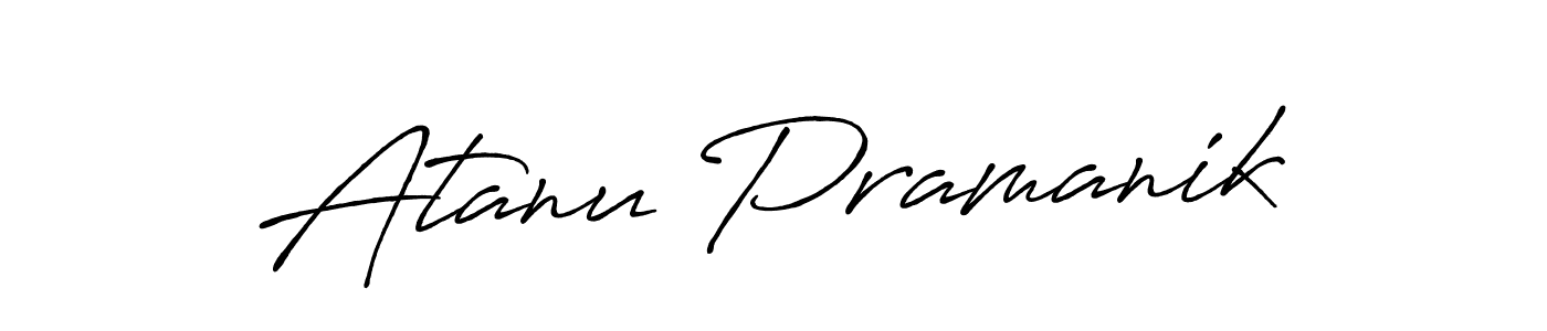 Also we have Atanu Pramanik name is the best signature style. Create professional handwritten signature collection using Antro_Vectra_Bolder autograph style. Atanu Pramanik signature style 7 images and pictures png